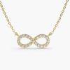 Necklaces Ferkos Fine Jewelry | Diamond Infinity Necklace