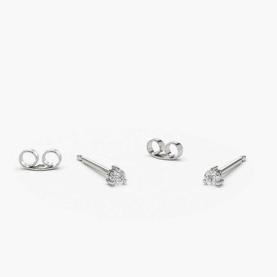 Earrings Ferkos Fine Jewelry | Mini Diamond Studs