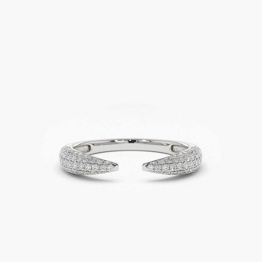 Rings Ferkos Fine Jewelry | 14K Diamond Claw Ring