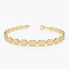 Bracelets Ferkos Fine Jewelry | Oval Link Stacking Bracelet 14K Gold