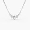 Necklaces Ferkos Fine Jewelry | Classic Trio Diamond Necklace