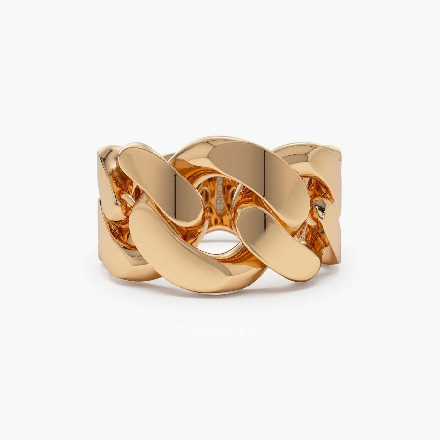 Rings Ferkos Fine Jewelry | 14K Chunky Cuban Curb Chain Link Ring