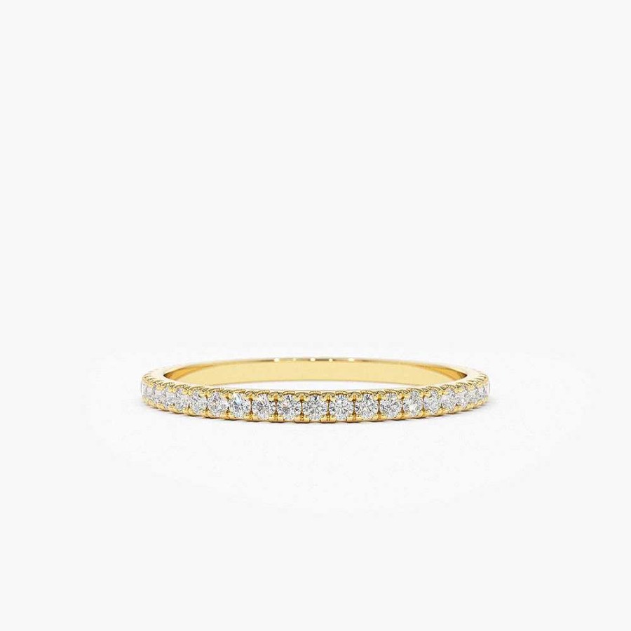 Rings Ferkos Fine Jewelry | 1.5Mm Full Eternity Diamond Ring