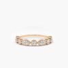 Rings Ferkos Fine Jewelry | 14K Marquise And Round Diamond Milgrain Bezel Setting Ring